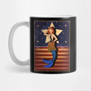 Veteran's Day Mermaid Mug